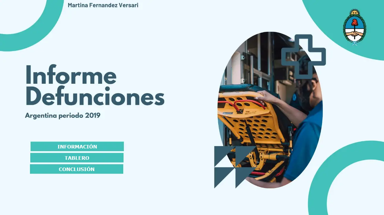 Informe de Defunciones